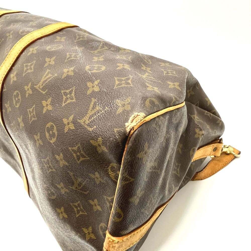 LOUIS VUITTON Authentic Brown Monogram Canvas Boston Bag - Picture 7 of 16